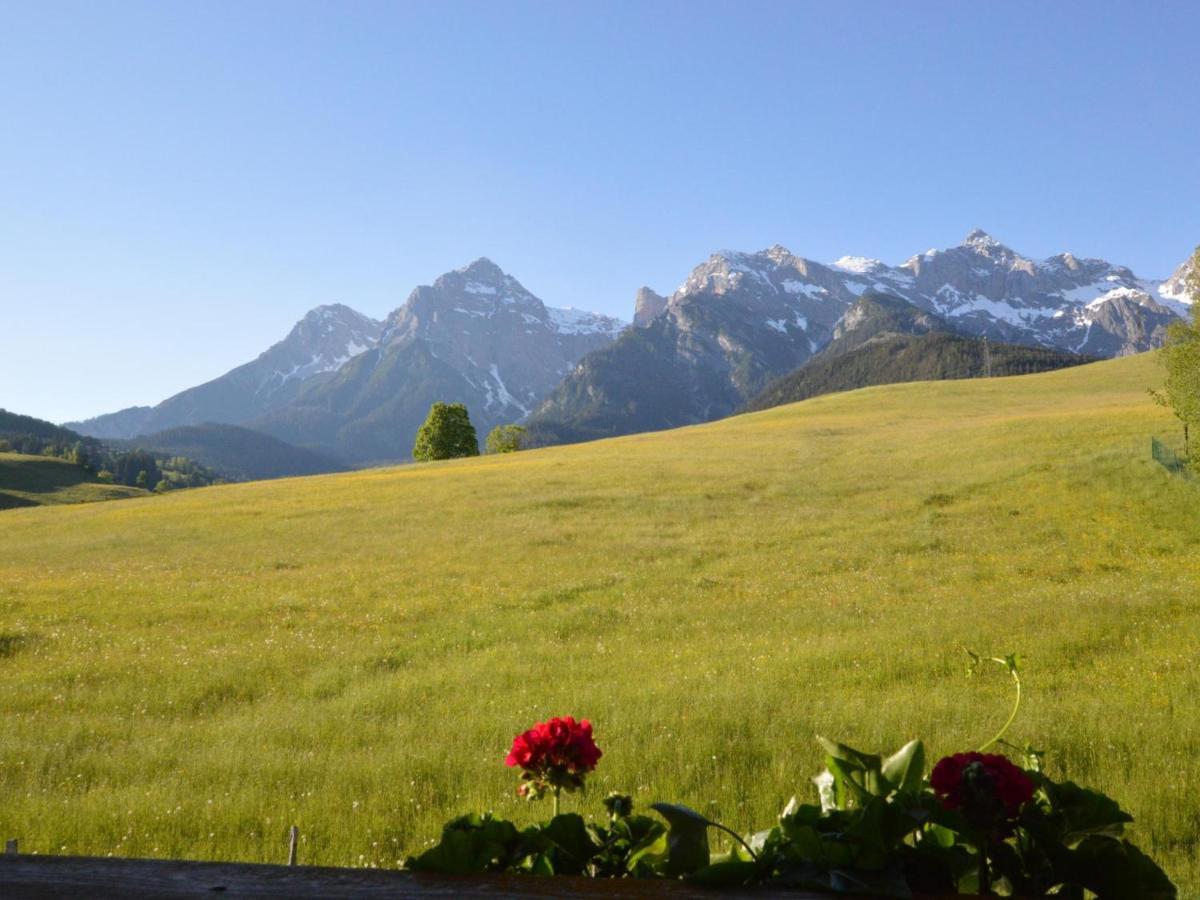 Sommerstein Maria Alm am Steinernen Meer Buitenkant foto